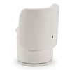 Norris - Modern Ivory Fabric Swivel Dining Chair / VGKK-KF.Y2138-IVY