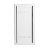 Glinda - Modern Pearl White Floor Mirror / VGHB429G2-WHT