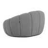 Yolonda - Modern Curved Light Grey Fabric Chair / VGEV2126C-CHR-C-07