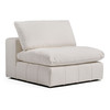 Vicki - Modern Off-White Fabric Modular Armless Seat / VGKK-KF.8033-1.5SEAT-IVORY