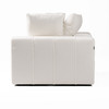 Vicki - Modern Off-White Fabric Modular Corner Seat / VGKK-KF.8033-CORNER-IVORY