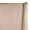 Eastern King Modrest Roma - Modern Taupe Microfiber Upholstered Bed / VGVCBD2305-TPE-EK