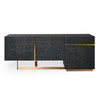 Tasha - Modern Black Ash + Brushed Gold Buffet / VGVCG2308-BUF