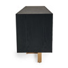 Tasha - Modern Black Ash + Brushed Gold Buffet / VGVCG2308-BUF
