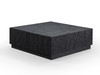 Kenda - Modern Black Oak Square Coffee Table With Storage / VGVCCT2355
