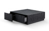 Kenda - Modern Black Oak Square Coffee Table With Storage / VGVCCT2355