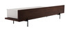 Colima - Modern Matte Beige + Walnut TV Stand / VGIP-TV-797