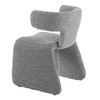 Bergman - Modern Light Grey Fabric Dining Chair / VGEUMC-7513CH-CODA-178
