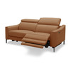 Eden - Modern Camel Leather Sofa With 2 Recliners / VGKV-KM.5012-SOFA-CML