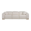Hagerty - Modern Off-White Fabric Sofa With 2 Power Recliners / VGKV-KM.6035-OW