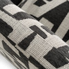 Leana - Modern Black & White Fabric Accent Chair / VGOD-ZW-23073-BLKWHT