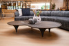 Beulah - Modern Free Form Dark Ash Coffee Table / VGOD-LZ-319C-COF