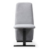 Tasha - Modern Grey Linen + Brushed Gunmetal Dining Chair (Set of 2) / VGVC-B2133-GRYLN