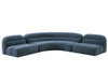 Forman - Modern Blue Fabric Modular Corner Sectional Seat / VGOD-ZW-23029-CRN