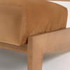 Tucker - Mid-Century Modern Camel Velvet + Chestnut Accent Chair / VGRH-RHS-AZHT05-TAN