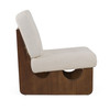 Kaylie - Contemporary Off White Accent Chair / VGEU-7367LC