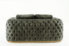 Dosie - Transitional Grey Velvet Loveseat / VGBN-S-9368-LOVE-GRY