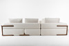 Simone - Modern Off-White Fabric Sectional Sofa / VGCS-SF-23083