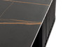 Chip - Modern Black Ceramic + Black Ash Square Coffee Table / VGDW-DW5008-08