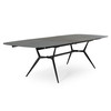 Suzie - Modern Ceramic + Black Ash Extendable Dining Table / VGDW3013-08