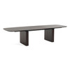 Calhoun - Modern Smoked Oak Extendable Dining Table / VGDWJ3572-2-BRN-DT