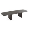 Calhoun - Modern Smoked Oak Extendable Dining Table / VGDWJ3572-2-BRN-DT