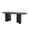 Summit - Modern 87" Black Ash Dining Table / VGOD-LZ-342DT-A