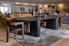 Summit - Modern 118" Black Ash Dining Table / VGOD-LZ-342DT-B