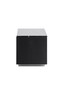 Concord - Modern Black Marble + Black Ash + Aluminum Nightstand / VGVC-N2301