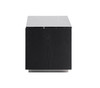 Concord - Modern Black Marble + Black Ash + Aluminum Nightstand / VGVC-N2301