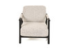 Balko - Modern Grey Fabric + Black Accent Chair / VGHM-ST283-GRY