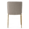 Atlanta - Modern Beige Fabric & Brass Dining Chair / VGMY-3739-BGE