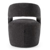 Angie - Modern Dark Grey Fabric Dining Chair / VGKK-KF-Y1230-DKGRY