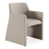 Lasara - Modern Beige Fabric Dining Chair / VGDW-L-895-BGE