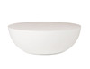 Bronte - Modern White Concrete Round Coffee Table / VGGR-615020-WHT