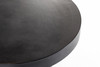 Bruni - Modern Black Concrete End Table / VGGR-623860-BLK