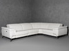 Mini Wonder - Italian Modern White Leather Sectional Sofa with Recliners / VGDTWONDER-WHT-SECT
