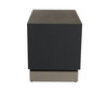 Cirque - Modern Black Ash Nightstand / VGVC-N2368