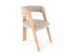Washington - Modern Cream Velvet + Natural Oak Dining Chair (Set of 2) / VGME121259-CDCHR