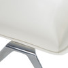 Cedric - Modern White Vegan Leather Accent Chair / VGFU-F2313-WHT