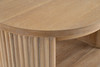 Jacobson - Modern Natural Acacia End Table / VGWD-LYO-BF2D