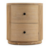 Jacobson - Modern Natural Acacia Nightstand / VGWD-LYO-BST02