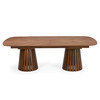 Truman - Mid-Century Modern Walnut Extendable Dining Table / VGMA-MI-5346