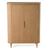 Richmond - Modern Natural Oak Rounded Tall Buffet / VGME-RICHMOND-TB