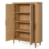 Richmond - Modern Natural Oak Rounded Tall Buffet / VGME-RICHMOND-TB