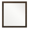 Manhattan - Contemporary Brown Oak Mirror / VGMA-BR-127-MIR-CRY