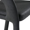 Faerron - Modern Black Leatherette Bar Chair / VGEU-MC-7182BC-B-BLK