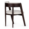Vegas - Modern Cream Fabric + Walnut Oak Dining Chair (Set of 2) / VGME-VEGAS-CRM-DC