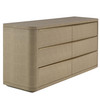 Lois - Modern Beige Shagreen + Brass Dresser / VGVC-J2408-D
