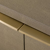 Lois - Modern Beige Shagreen + Brass Dresser / VGVC-J2408-D